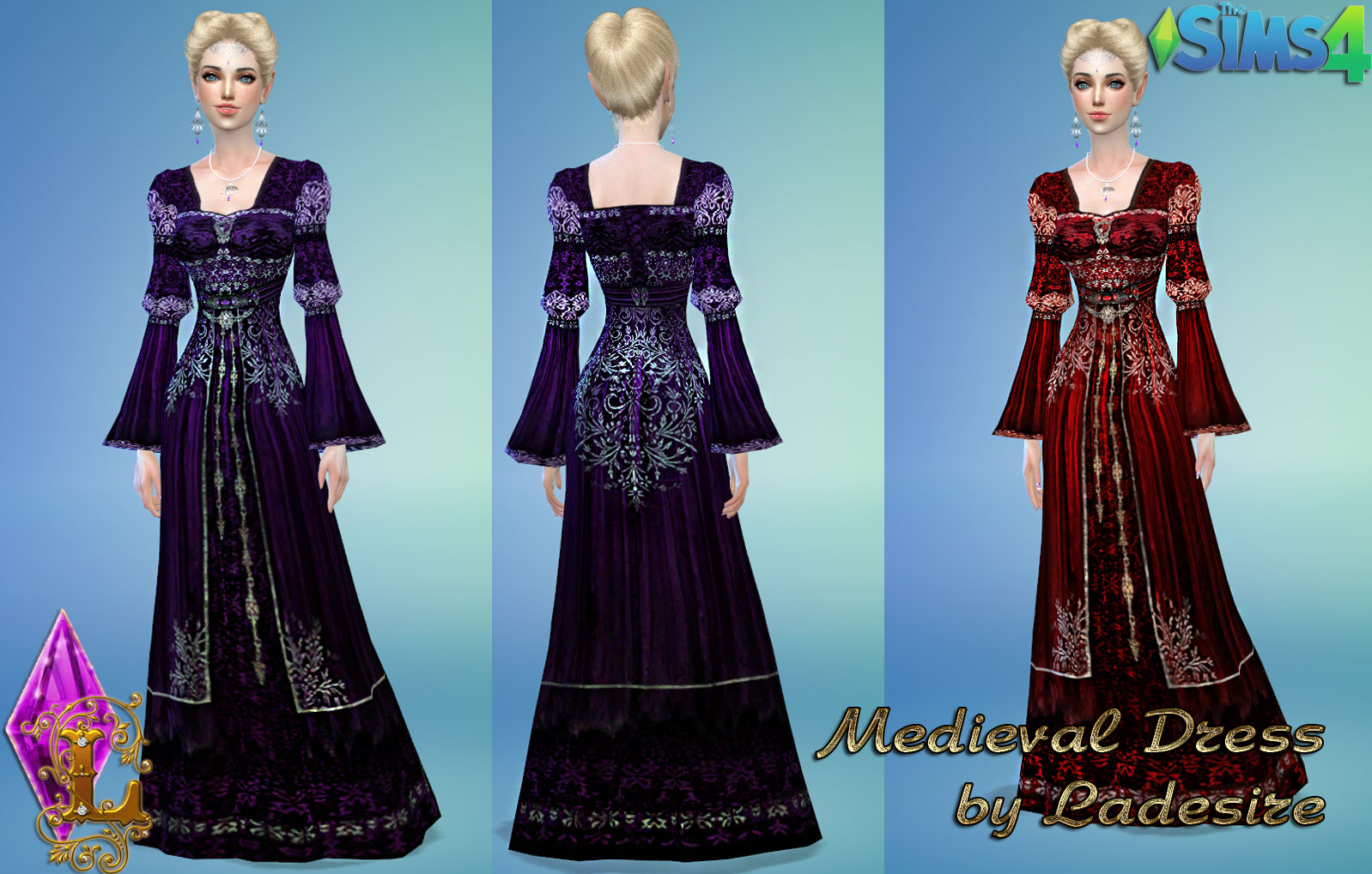 sims 4 medieval dress cc
